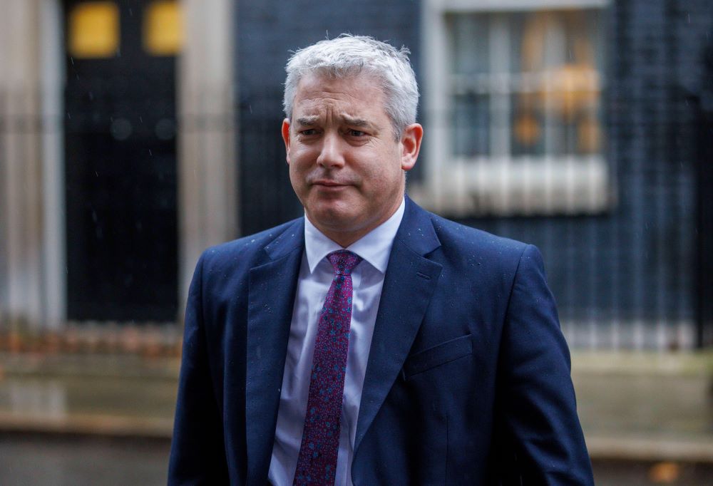 Health Secretary Stephen Barclay